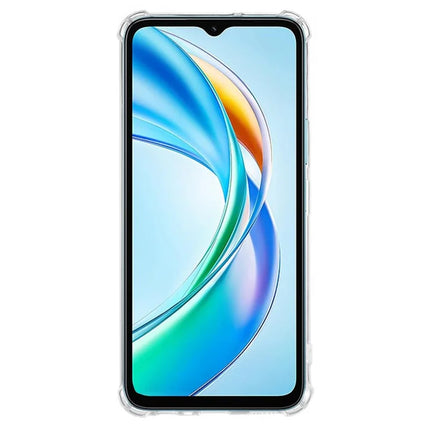 For Honor X5b Clear Phone Case KALEBOL KLB-TPU001 1.5mm TPU Shockproof Phone Cover -  Transparent