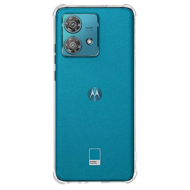 For Motorola Edge 40 Neo 5G Clear Phone Case KALEBOL KLB-TPU001 1.5mm TPU Shockproof Phone Cover