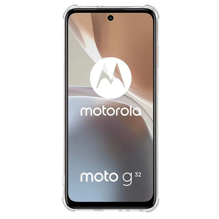 For Motorola Moto G32 4G Clear Phone Case KALEBOL KLB-TPU001 1.5mm TPU Shockproof Phone Cover