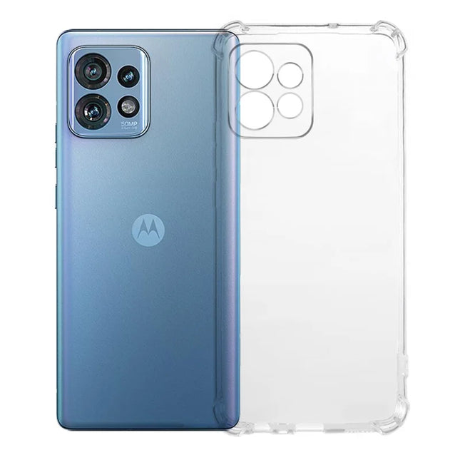For Motorola Edge 40 Pro 5G Clear Phone Case KALEBOL KLB-TPU001 1.5mm TPU Shockproof Phone Cover - Transparent