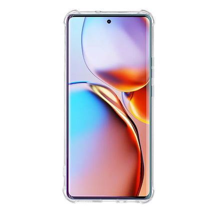 For Motorola Edge 40 Pro 5G Clear Phone Case KALEBOL KLB-TPU001 1.5mm TPU Shockproof Phone Cover