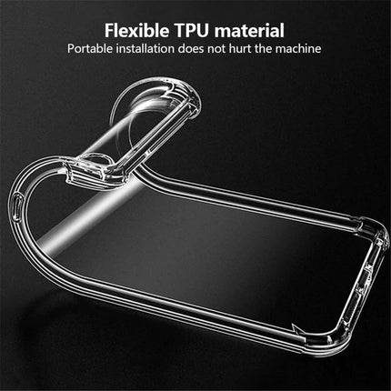 For Motorola Edge 40 Pro 5G Clear Phone Case KALEBOL KLB-TPU001 1.5mm TPU Shockproof Phone Cover