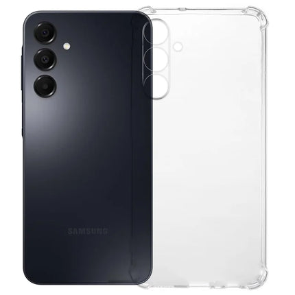 For Samsung Galaxy A16 4G / Galaxy A16 5G Clear Phone Case KALEBOL KLB-TPU001 1.5mm TPU Shockproof Phone Cover - Transparent