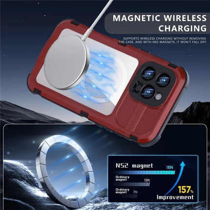 SHELLBOX M Series For iPhone 16 Pro Max IP68 Waterproof Case Metal Diving Phone Cover Compatible with MagSafe