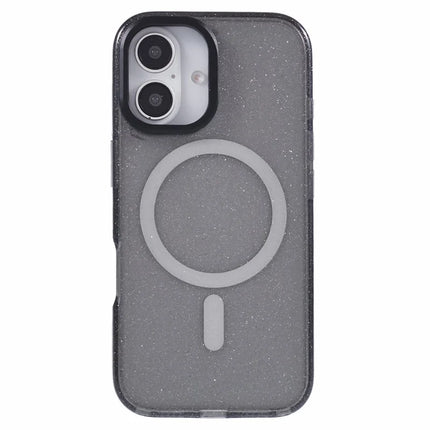 KIGC For iPhone 16 Case Compatible with MagSafe Epoxy Design Kickstand TPU+PC Phone Back Cover