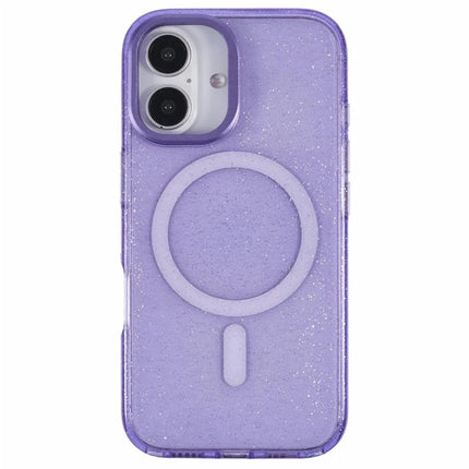 KIGC For iPhone 16 Case Compatible with MagSafe Epoxy Design Kickstand TPU+PC Phone Back Cover