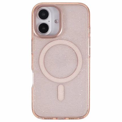 KIGC For iPhone 16 Case Compatible with MagSafe Epoxy Design Kickstand TPU+PC Phone Back Cover