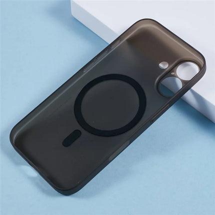 X-LEVEL For iPhone 16 Case Compatible with MagSafe Hard PP Matte Phone Cover 0.18mm Ultra Thin