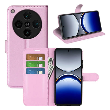 For Oppo Find X8 Pro 5G Case Litchi Texture Shockproof Leather Wallet Phone Cover