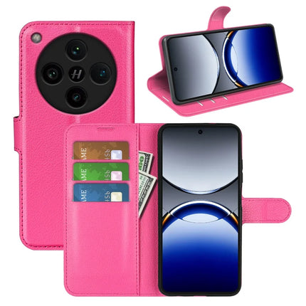 For Oppo Find X8 Pro 5G Case Litchi Texture Shockproof Leather Wallet Phone Cover