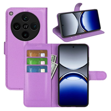 For Oppo Find X8 Pro 5G Case Litchi Texture Shockproof Leather Wallet Phone Cover