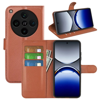 For Oppo Find X8 Pro 5G Case Litchi Texture Shockproof Leather Wallet Phone Cover