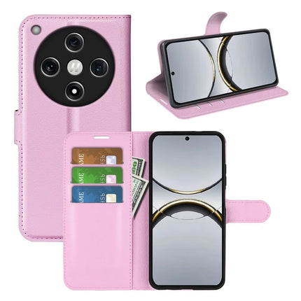 For Oppo Find X8 5G Case Litchi Texture Shockproof Leather Wallet Phone Cover
