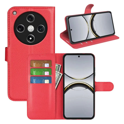 For Oppo Find X8 5G Case Litchi Texture Shockproof Leather Wallet Phone Cover