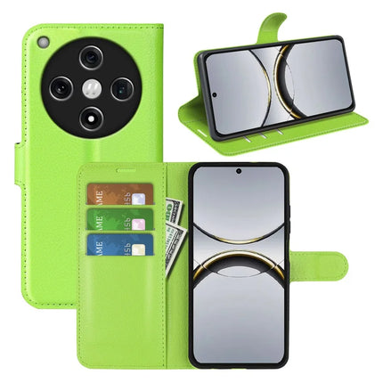 For Oppo Find X8 5G Case Litchi Texture Shockproof Leather Wallet Phone Cover
