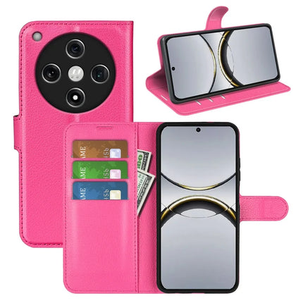 For Oppo Find X8 5G Case Litchi Texture Shockproof Leather Wallet Phone Cover