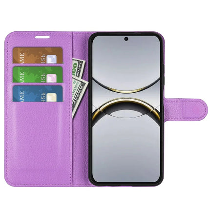 For Oppo Find X8 5G Case Litchi Texture Shockproof Leather Wallet Phone Cover