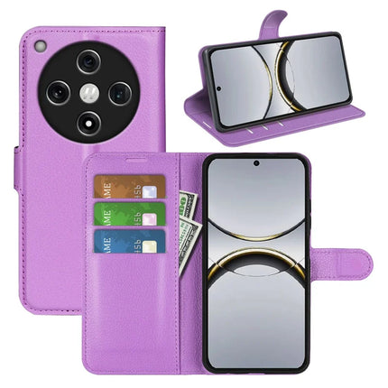 For Oppo Find X8 5G Case Litchi Texture Shockproof Leather Wallet Phone Cover