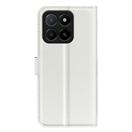 For Honor X5b Case Litchi Texture Shockproof Leather Wallet Phone Cover