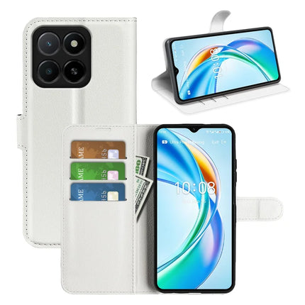 For Honor X5b Case Litchi Texture Shockproof Leather Wallet Phone Cover