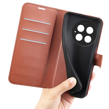 For OnePlus 13 Case Litchi Texture Shockproof Leather Wallet Phone Cover