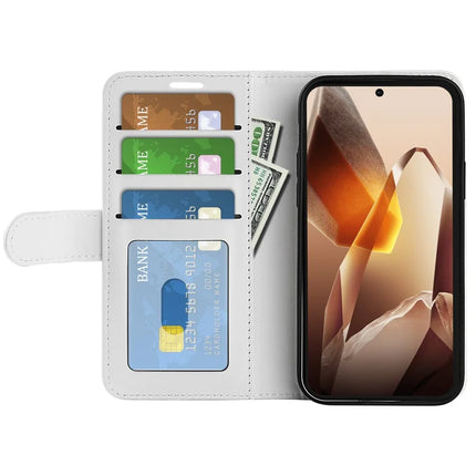 For OnePlus 13 Wallet Case Crazy Horse Texture Stand Leather Phone Cover