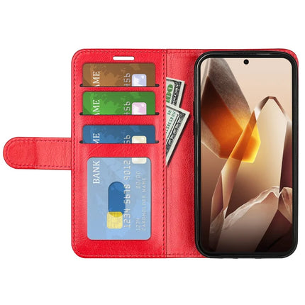 For OnePlus 13 Wallet Case Crazy Horse Texture Stand Leather Phone Cover