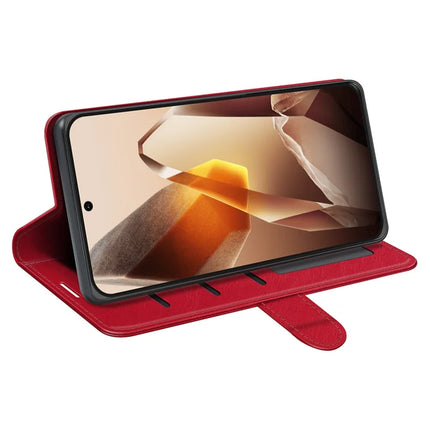 For OnePlus 13 Wallet Case Crazy Horse Texture Stand Leather Phone Cover