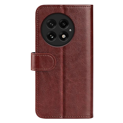 For OnePlus 13 Wallet Case Crazy Horse Texture Stand Leather Phone Cover