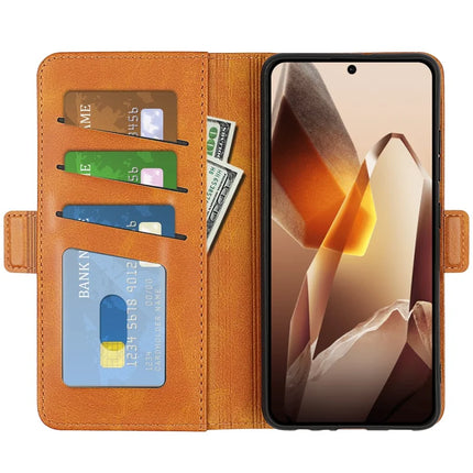 For OnePlus 13 Stand Case Calf Texture Leather Wallet Phone Cover