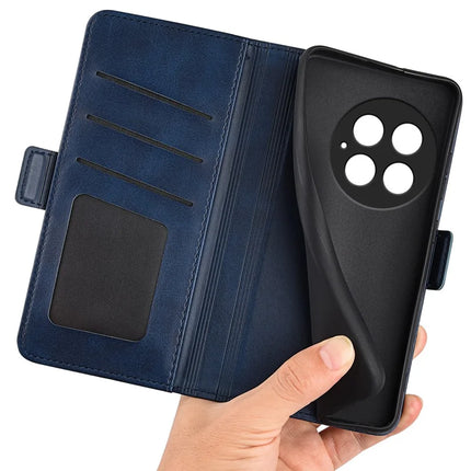 For OnePlus 13 Stand Case Calf Texture Leather Wallet Phone Cover