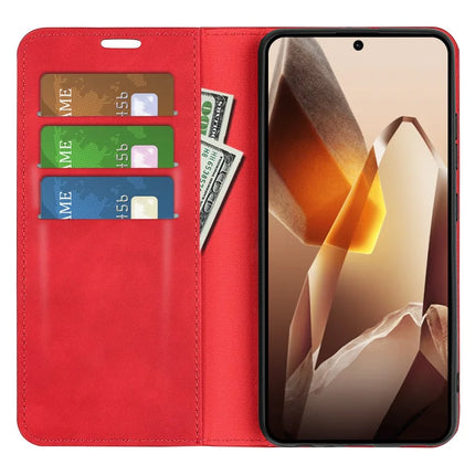 For OnePlus 13 Case Skin-Touch Leather Wallet Phone Cover
