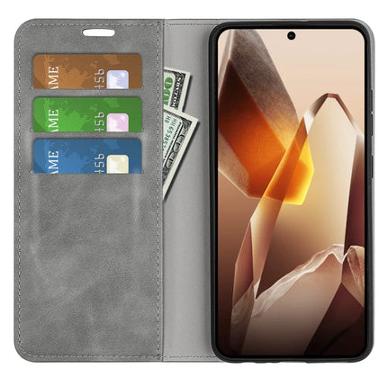 For OnePlus 13 Case Skin-Touch Leather Wallet Phone Cover