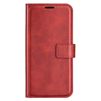 For OnePlus 13 Stand Case Anti-Scratch Calf Texture Leather Phone Cover