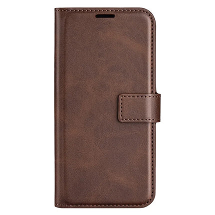 For OnePlus 13 Stand Case Anti-Scratch Calf Texture Leather Phone Cover