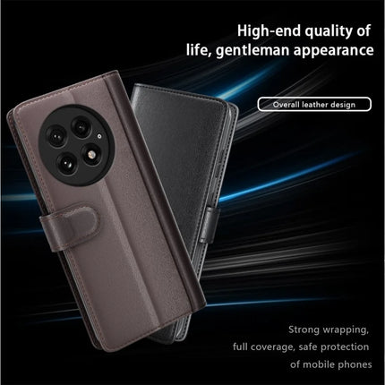 For OnePlus 13 Case Genuine Split Leather Phone Cover Wallet Card Slot