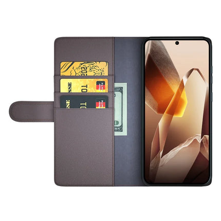For OnePlus 13 Case Genuine Split Leather Phone Cover Wallet Card Slot