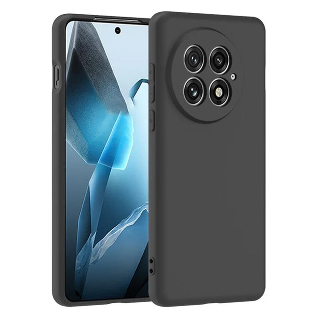 WANLONFENG MS Series for OnePlus 13 TPU Case Matte Back Cover with Tempered Glass