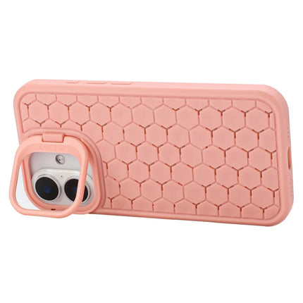 For iPhone 16 Case Kickstand Heat Dissipation TPU Phone Cover