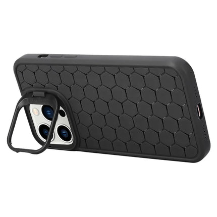 For iPhone 16 Pro Case Kickstand Heat Dissipation TPU Phone Cover