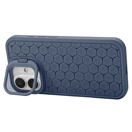 For iPhone 16 Plus Case Kickstand Heat Dissipation TPU Phone Cover