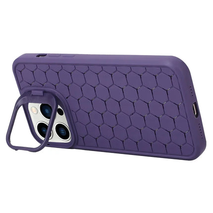 For iPhone 16 Pro Max Case Kickstand Heat Dissipation TPU Phone Cover
