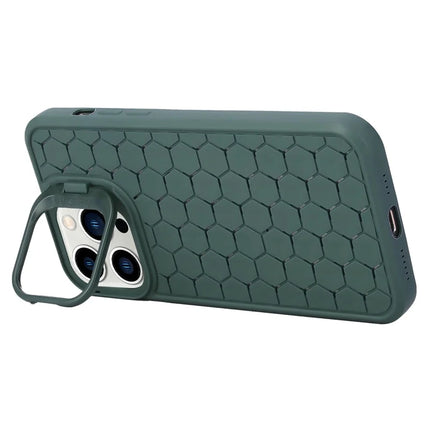For iPhone 16 Pro Max Case Kickstand Heat Dissipation TPU Phone Cover