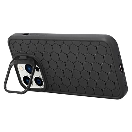 For iPhone 16 Pro Max Case Kickstand Heat Dissipation TPU Phone Cover