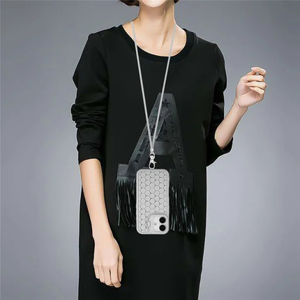 For iPhone 16 Plus TPU Case Kickstand Heat Dissipation Phone Cover with Lanyard