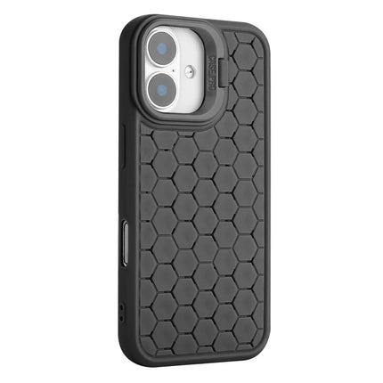 For iPhone 16 Plus Case Compatible with MagSafe Kickstand Heat Dissipation TPU Phone Cover