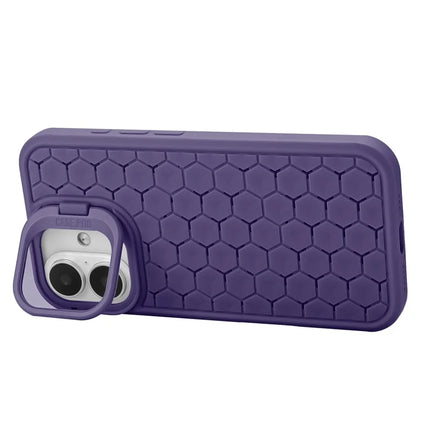 For iPhone 16 Plus Case Compatible with MagSafe Kickstand Heat Dissipation TPU Phone Cover