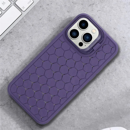 For iPhone 16 Pro Max Case Compatible with MagSafe Kickstand Heat Dissipation TPU Phone Cover