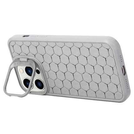 For iPhone 16 Pro Max Case Compatible with MagSafe Kickstand Heat Dissipation TPU Phone Cover