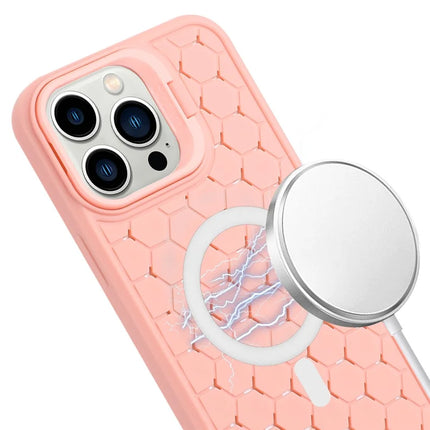 For iPhone 16 Pro Max Case Compatible with MagSafe Kickstand Heat Dissipation TPU Phone Cover